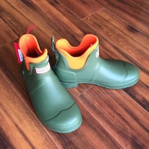 Hunter x Target short boots - green